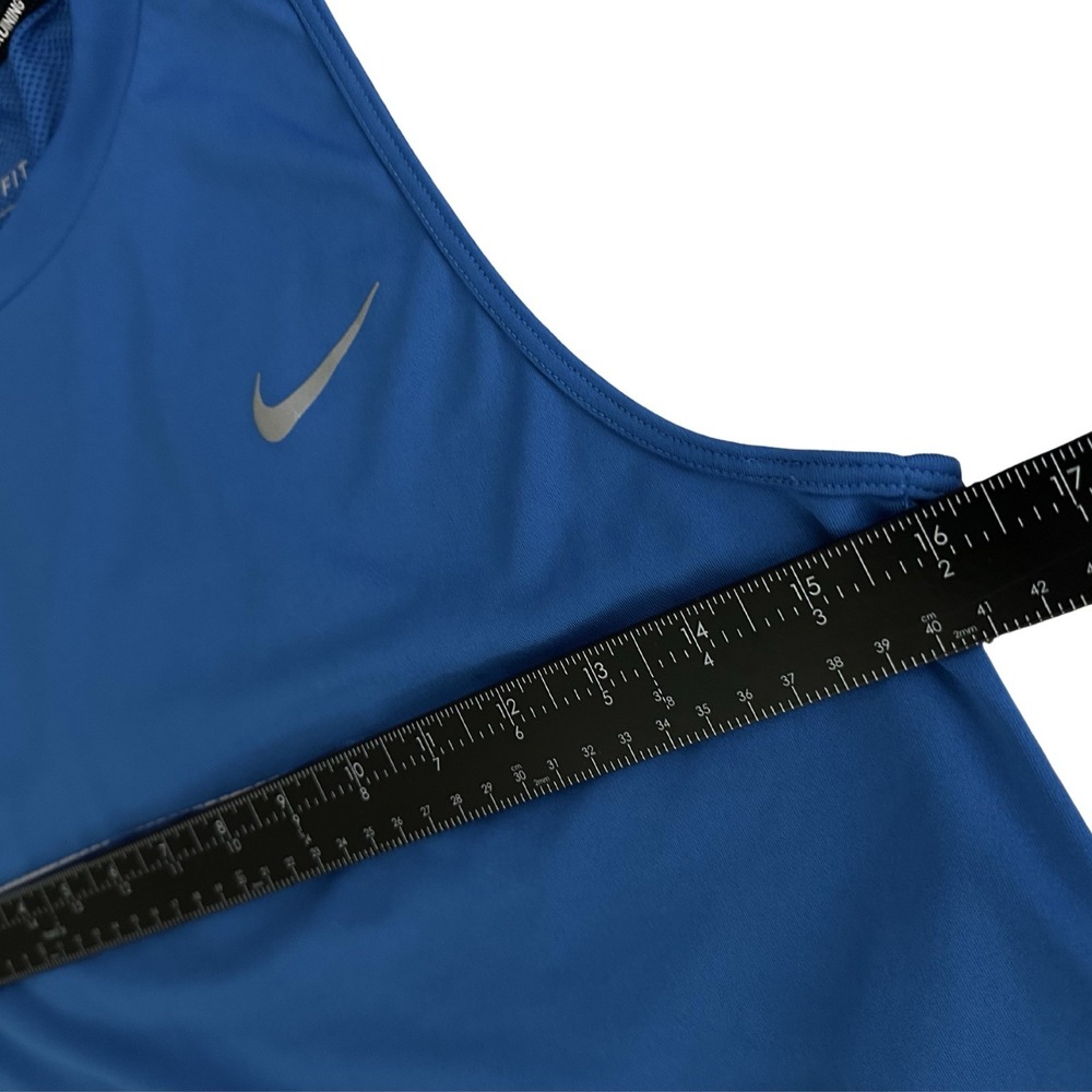 Nike Women's S Blue Dri-FIT Athletic Running Racerback Tank Top AT4210-403 - Picture 7 of 12